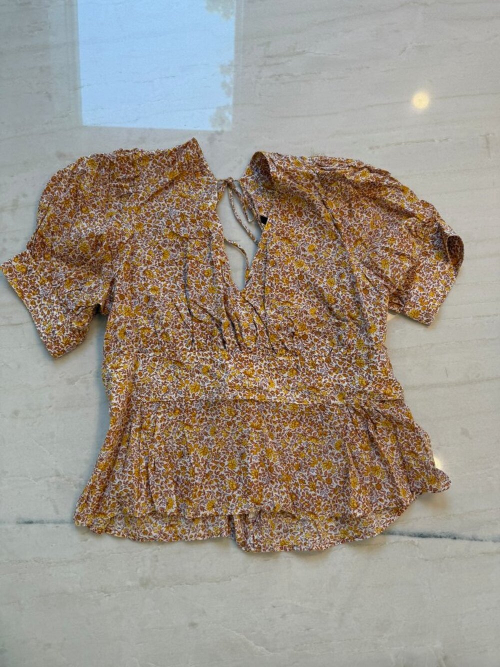 J. Crew, Autumn Floral Print Blouse, 14